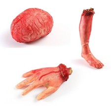 Halloween Fake Severed Body Parts Bloody Prop Horror Haunted House