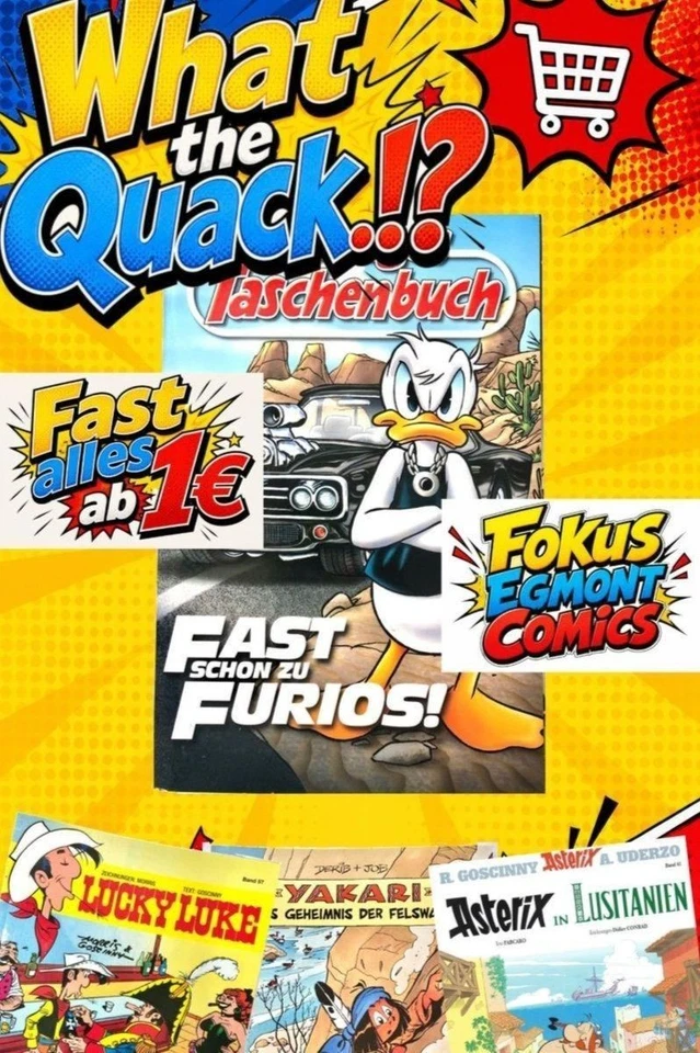 Donald Duck MEGA-STREAM - Comic Mix Egmont uvm.