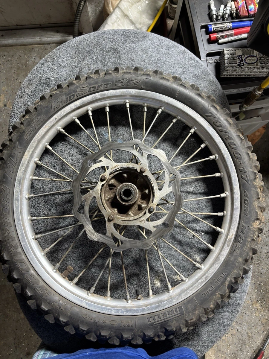 KTM85SX アルミリムフロント19 ／ リア 16 ラージ 新車外し未使用 KTM85SX アルミリムフロント19 ／ リア 16 ラージ 新車外し未