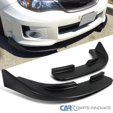 Front Body Upgrade Bumper Lip Spoiler Canard Splitters Flippers L+R