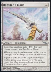 Banshee's Blade (144) Mirrodin MRD MTG Magic