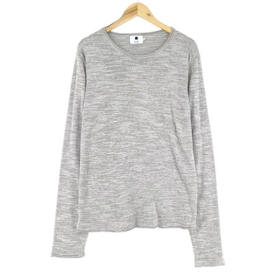 NN07 Herren Pullover Oberteil No Nationality Jax Grau Ib5 Größe XL