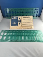 Alvin Ellipse Templates Small Series 1/8”-2” Set Of 14 80-10