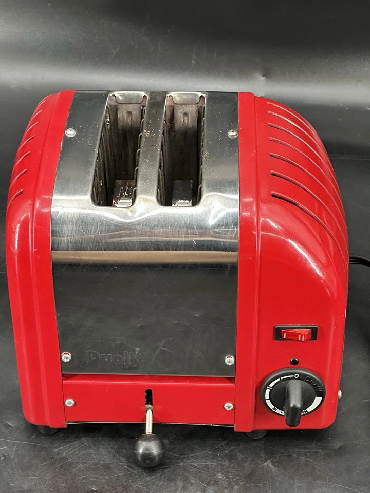 Dualit 20297 Classic 2 Slice Toaster 2SLUS Red/Silver (FOR PARTS) - Image 2 of 4