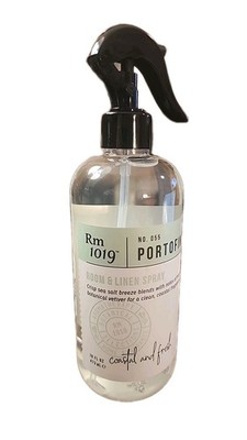 Room 1019 PORTOFINO Coastal & Fresh ROOM LINEN Fabric Refresh Spray 16 oz NEW