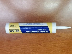 Manus-Bond 25-AM Sealant Adhesive Tube – High Performance One-Part Elastomeric