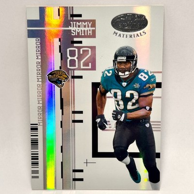 2005 Leaf Certified Materials - Jimmy Smith #57 Mirror Red #'d /100 Jaguars EX+