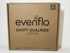 Evenflo Shyft Dualride All Weather Car Seat Stroller Cover Protect Gray 6451001