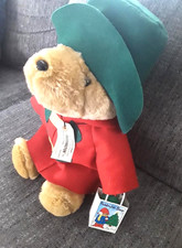 Paddington Bear Plush Red Coat , Green Hat Kids Gifts Sears Darkest Peru