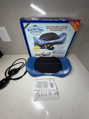 Posture Pump Disc Hydrator Back Model 2000 Relieve Low Back Pain Elliptical Back