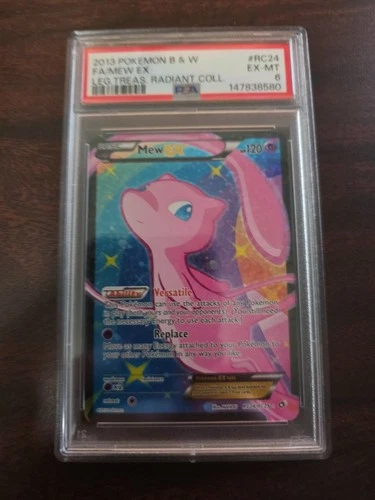 Mew EX Full Art PSA 6