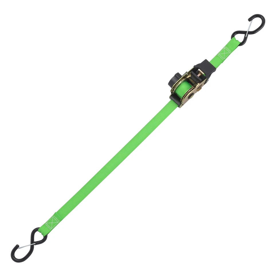 SmartStraps 6ft. 1500-Lb. Retractable Ratchet Tie Down 4-Pack, Green, Model# - Image 4 of 4