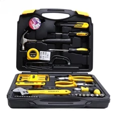 45-Piece Household Toolbox Set Multifunctional Manual Toolbox Hardware
