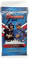 MLB Topps 2022 Bowman Baseball Trading Card RETAIL Box [12 Cards]