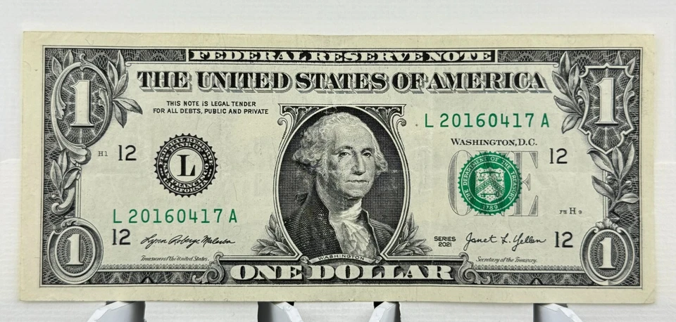 2016 April 17th Birthday Dollar 2016 April 17 Birthday Note Birthday Gift 2016 - Image 2 of 3