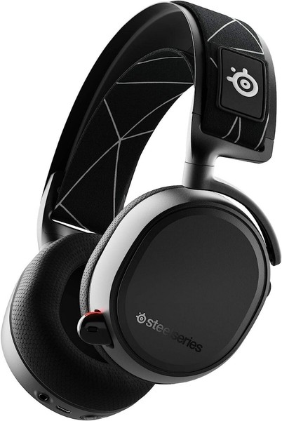 Auriculares SteelSeries Arctis 9 Inalambricos Duales Gaming 2.4 GHz Sin Pérdi...