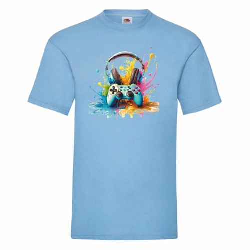 Gaming Controller And Headset T Shirt Small-2XL - Picture 12 of 24