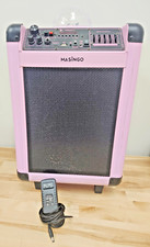 Portable Karaoke Microphone Machine Speaker Disco Ball Bluetooth Singing System