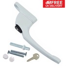 Universal Window Handle Locking Latch with Key For Casement Windows Replacement