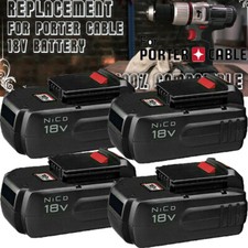 2Pack 18V NiCD Replacement Battery for Porter Cable PC18B 18-Volt Cordless Tools