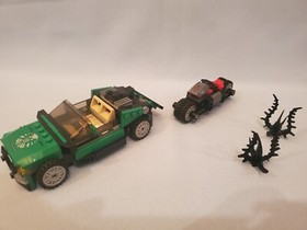 LEGO Marvel Spider-Man #76004 Spider Cycle Chase - Complete, Instructions, Venom