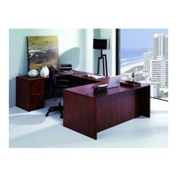 Conklin Office Furniture 5-piece U-shape Desk Office Suite on sale Conklin Office Furniture 5-piece U-shape Desk Office Suite on sale