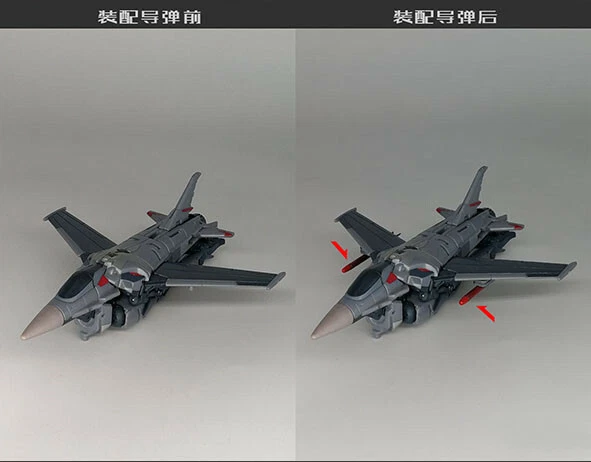 2Pcs Missile Upgrade Kit For TFP Deluxe Starscream Supplementary Kit - GO Better - Image 3 of 4