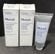 2 Murad Quick Relief  Oatmeal Treatment Skin Protectant 1.7 oz read