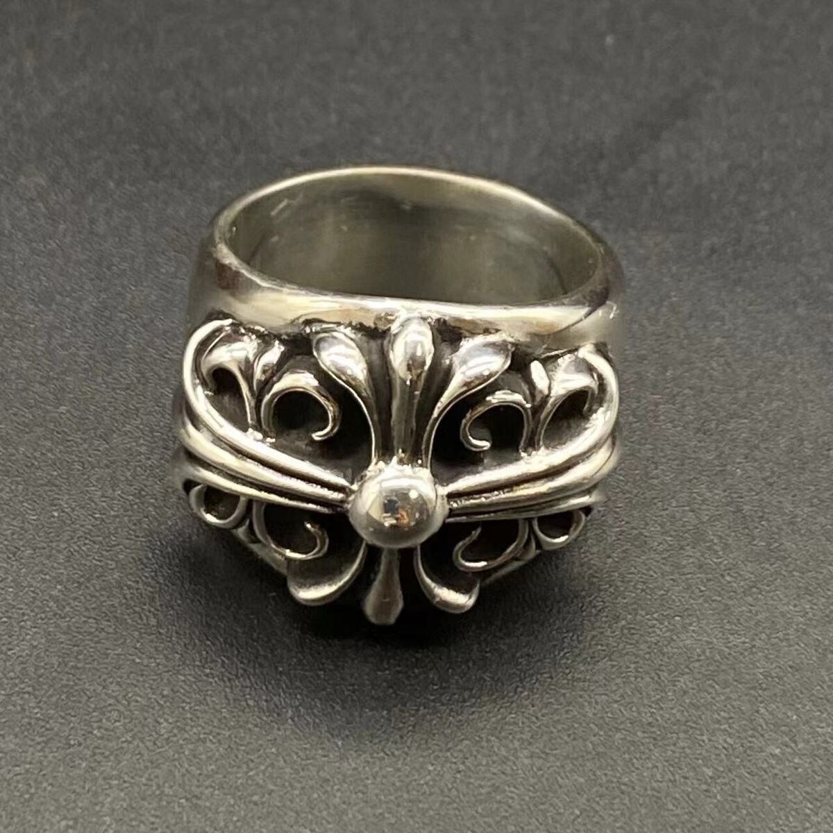 chrome hearts big keeper ring us sz9.5 sterling silver | eBay chrome hearts big keeper ring us sz9.5 sterling silver | eBay