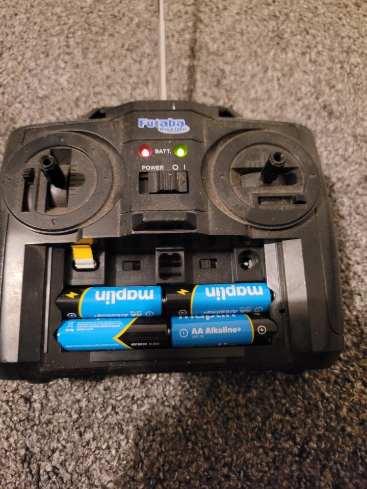 Ripmax Futaba RTx-2 AM 27MHz RC Radio Transmitter 2CH Channel Nitro Electric - Image 3 of 4