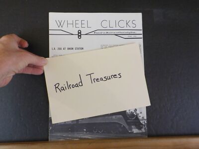 Wheel Clicks 1981 June Pacific Railroad Society L.A. 200 at Union Station