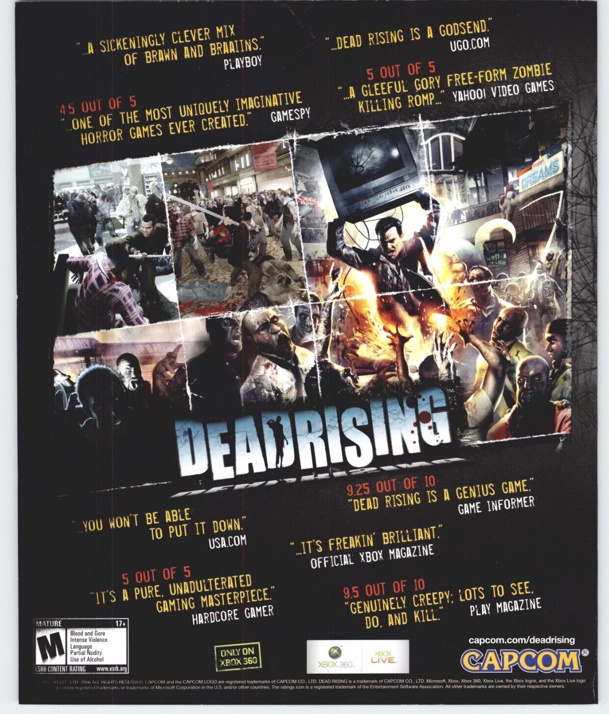 Dead Rising (Xbox 360) PEGI 18+ Adventure: Survival Horror Fast