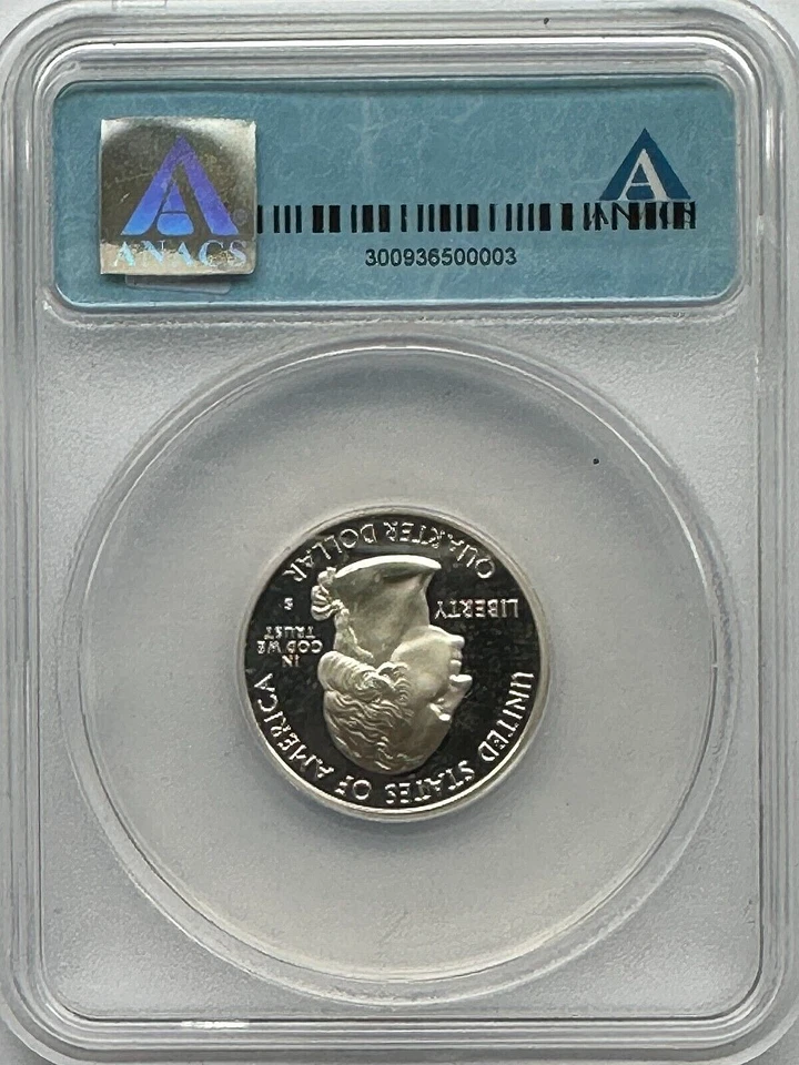 2004-S IOWA SILVER WASHINGTON QUARTER - ANACS PR70 DCAM - FREE SHIPPING! - Image 2 of 2