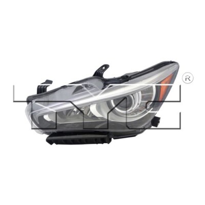 Headlight Assembly for Infiniti Q50 2014-2017, Left (Driver), Without Adaptive