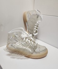 Neu super seltene Adidas Jeremy Scott JS transparente Wings 39 1/3 G43776