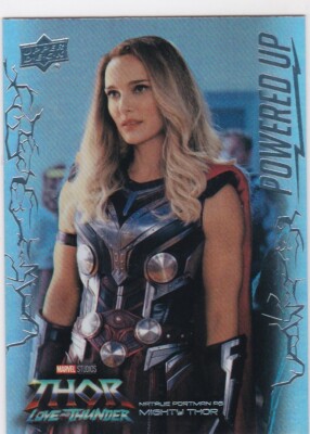 2023 Upper Deck Marvel Thor Love and Thunder #PU-3 Powered Up  NATALIE PORTMAN