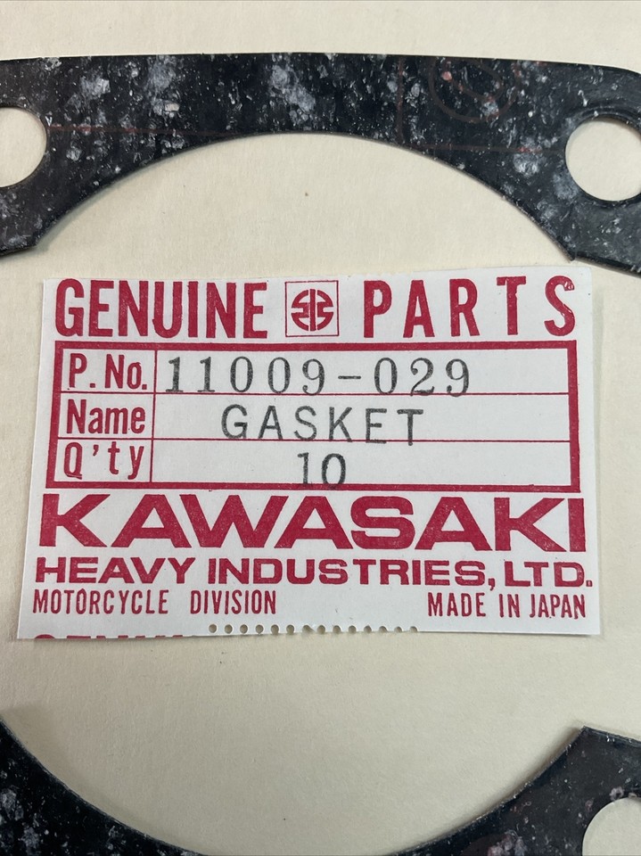 Kawasaki ZX550 KZ550 11009-1280 GASKET,CYLINDER HEAD - Moto Dobson