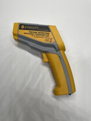 ETEKCITY VOLTAGE DETECTING INFRARED THERMOMETER LASERGRIP1025D Ships Free