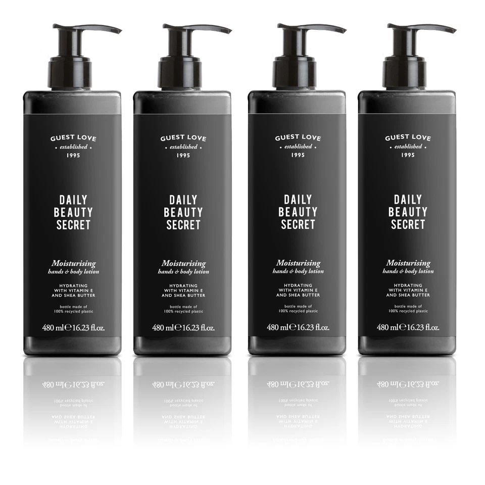 Guest Love Bodylotion Hand- & Körpercreme 480ml Daily Beauty Secret Vitamin E