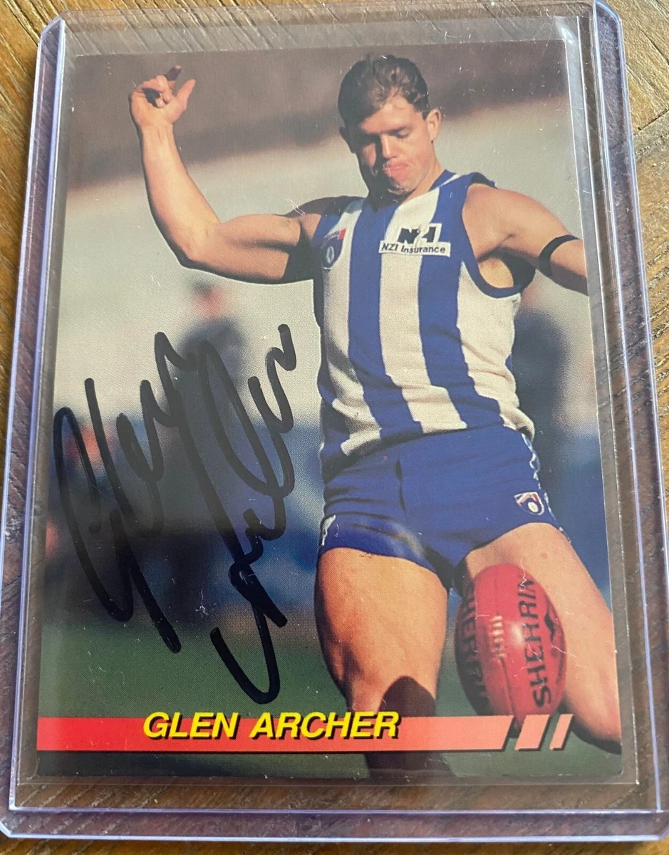 Footy autographs cheap