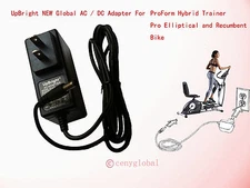 AC Power Adapter For ProForm Hybrid Trainer 2-in-1 Elliptical and Recumbent Bike