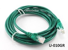 Intellinet 10ft CAT5E UTP Ethernet RJ45 Patch Cable GR