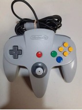 Official Nintendo 64 GRAY Controller AUTHENTIC OEM N64 Remote NUS-005 New Gears