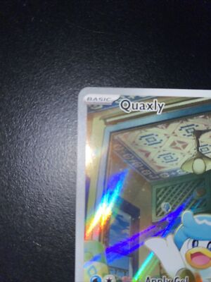Carte Pokémon Quaxly 049/193 – Paldea Evolved – Holographique Inversée – Collection