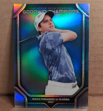 Upper Deck Goodwin Blue Prizum SP Champions Platinum Mateo Fernandez de Oliveira