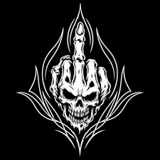SKULL Vinyl Sticker Decal