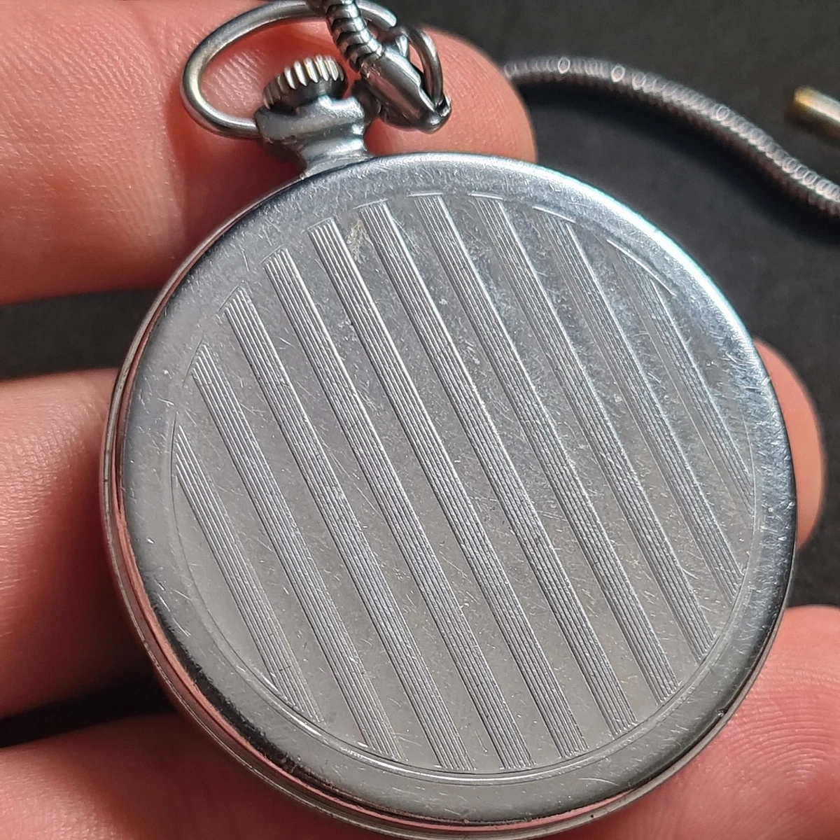 Reloj Bolsillo Vintage Metal Sekonda 18 Joyas ref4740 Funcionando
