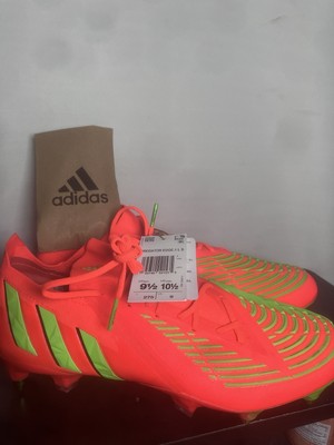 Adidas Predator Edge.1 SG Solar Red Football Boots Shoes Men Size 9.5 GW1010 New