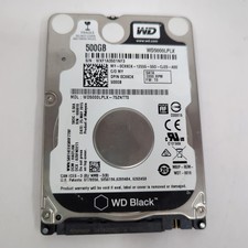 Laptop Hard Drive 500GB Western Digital WD 2.5" SATA III 7200RPM - Tested
