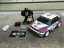 1/10 Kyosho Lancia Delta Martini Rally Car Engine Car Radio Controlled Set